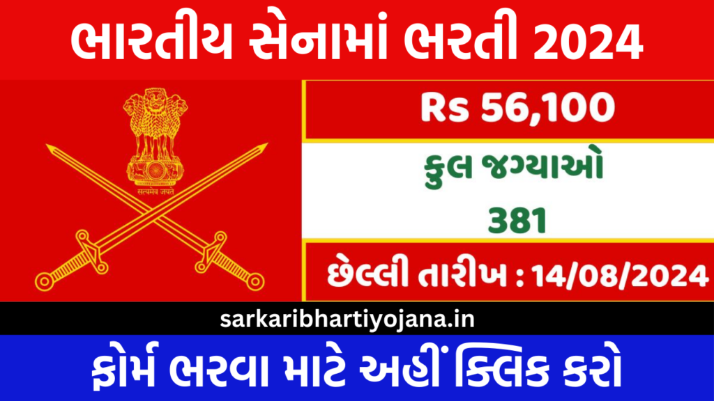 Indian Army Recruitment 2024