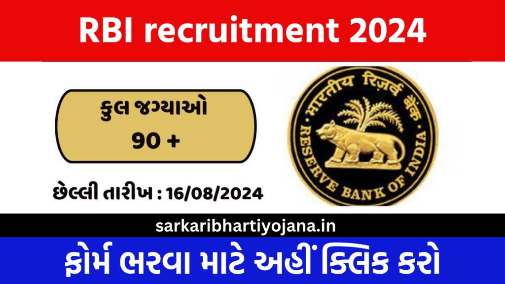 RBI recruitment 2024